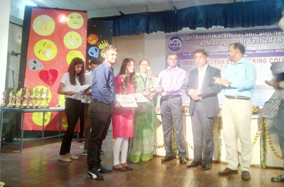 Awards distribution by Director IPEC, Ghaziabad
