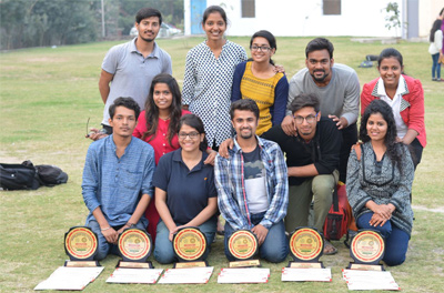 Prizes received by college in Arts Events