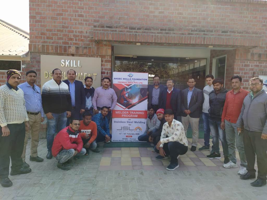 Training for M/s Jindal Stainless Ltd. Welders